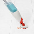 Microfiber Spray Mop with Slide-Out Scrubber