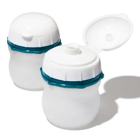 Prep & Go 2-Piece Silicone Squeeze Bottles