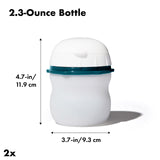 Prep & Go 2-Piece Silicone Squeeze Bottles