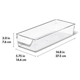 Refrigerator Storage Bin 15 x 38 x 8cm