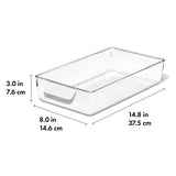 Refrigerator Storage Bin 20 x 38 x 8cm