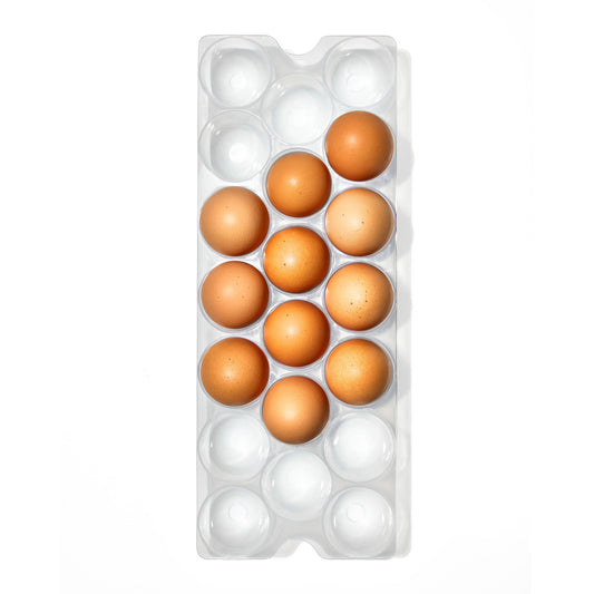 Refrigerator Egg Bin with Removable Tray