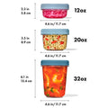Twist & Stack Container, 2 Pack / 946ml