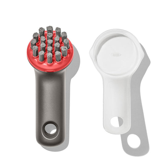 OXO Outdoor Heavy Duty Brush with Cover