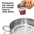 OXO Outdoor Soap Dispensing Dish Brush with Storage Case