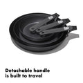OXO Outdoor Carbon Steel Pan with Removable Handle - 12in/ 30cm