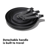 OXO Outdoor Carbon Steel Pan with Removable Handle - 12in/ 30cm