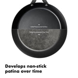 OXO Outdoor Carbon Steel Pan with Removable Handle - 12in/ 30cm