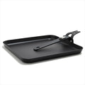 OXO Outdoor Carbon Steel Square Griddle Pan with Removable Handle - 10.5in/ 26.5cm