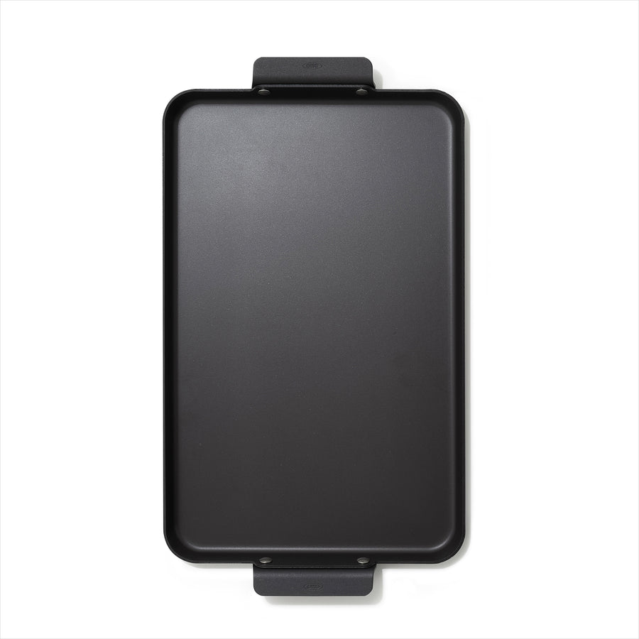 OXO Outdoor Carbon Steel Double Burner Griddle - 11in x 17.5in / 28cm x 44.5cm