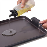 OXO Outdoor Carbon Steel Double Burner Griddle - 11in x 17.5in / 28cm x 44.5cm