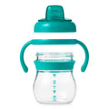 Grow Soft Spout Cup with Removable Handles - Teal