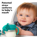 Grow Soft Spout Cup with Removable Handles - Teal