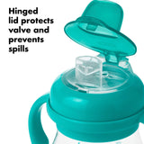 Grow Soft Spout Cup with Removable Handles - Teal