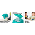 Grow Soft Spout Cup with Removable Handles - Teal
