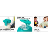 Grow Soft Spout Cup with Removable Handles - Teal