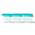 Silicone Baby Blocks - Teal - small