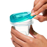 Silicone Baby Blocks - Teal - small