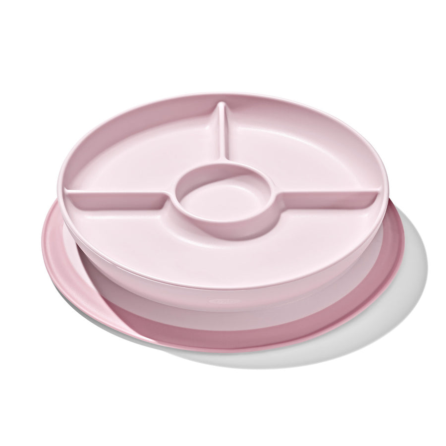 Stick & Stay Divided Plate - Blossom