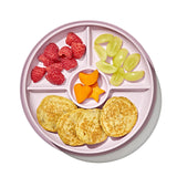 Stick & Stay Divided Plate - Blossom