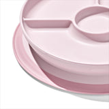 Stick & Stay Divided Plate - Blossom