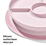 Stick & Stay Divided Plate - Blossom