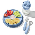 Stick & Stay Divided Plate - Dusk