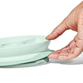 Stick & Stay Divided Plate - Opal