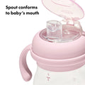 Grow Soft Spout Cup with Removable Handles - Blossom