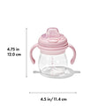 Grow Soft Spout Cup with Removable Handles - Blossom