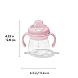 Grow Soft Spout Cup with Removable Handles - Blossom