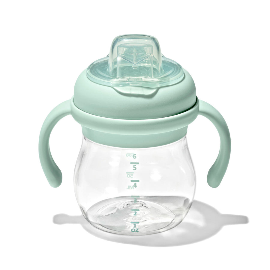 Grow Soft Spout Cup with Removable Handles - Opal
