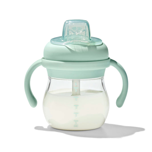 Grow Soft Spout Cup with Removable Handles - Opal