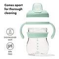 Grow Soft Spout Cup with Removable Handles - Opal