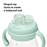 Grow Soft Spout Cup with Removable Handles - Opal
