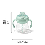 Grow Soft Spout Cup with Removable Handles - Opal