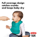 Roll Up Bib - Teal