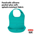 Roll Up Bib - Teal