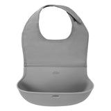 Roll Up Bib - Grey
