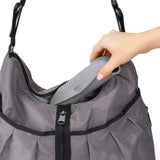 Roll Up Bib - Grey