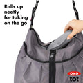 Roll Up Bib - Grey
