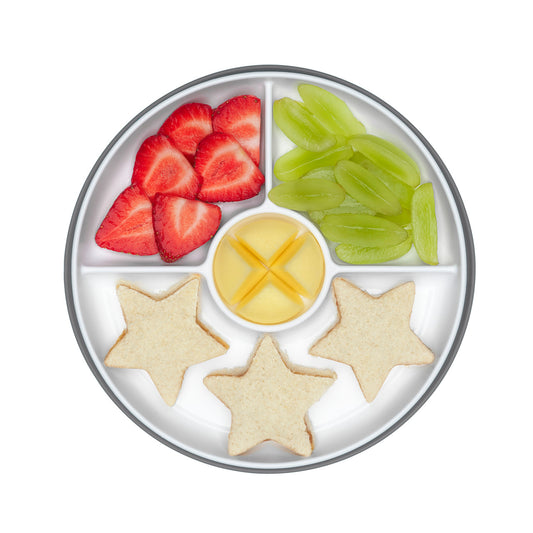 Tot Stick Plate Grey