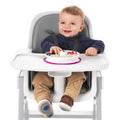 Stick & Stay Divided Plate - Pink