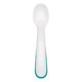 On the Go Plastic Feeding Spoon with Case - Teal