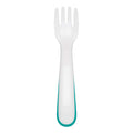 On the Go Plastic Feeding Spoon with Case - Teal