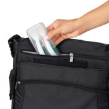On the Go Plastic Feeding Spoon with Case - Teal