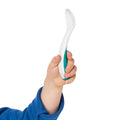 On the Go Plastic Feeding Spoon with Case - Teal