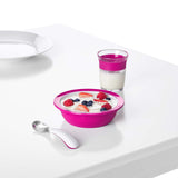 Fork & Spoon Set - Pink
