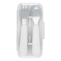 On-The-Go Fork And Spoon Set - Pink