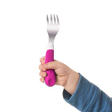 On-The-Go Fork And Spoon Set - Pink